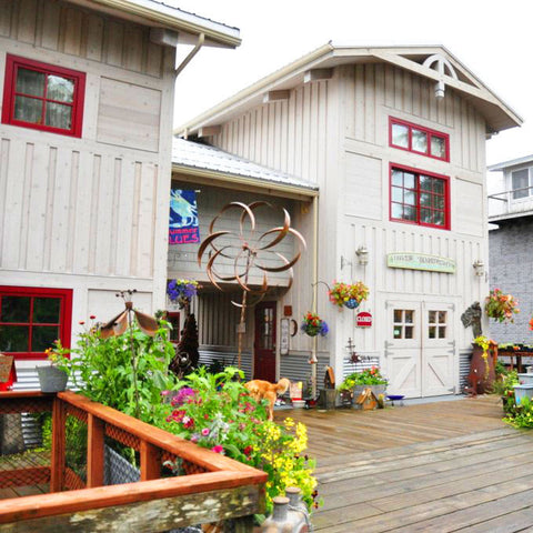 Thyme on the Boardwalk, nursery and gift shop in Seldovia, Alaska