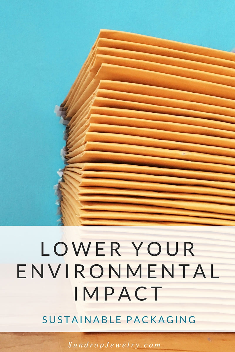 Lower your environmental impact: Sustainable Packaging