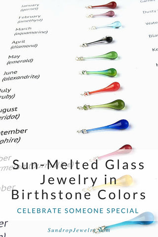Birthstone colors for gifting