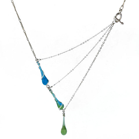 Triple Bohemian Necklace available at Sundrop Jewelry's bay area events