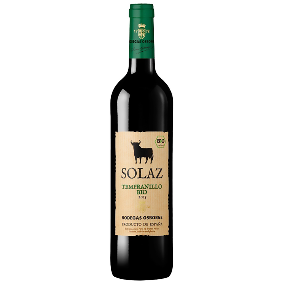 Solaz вино Tempranillo Bio