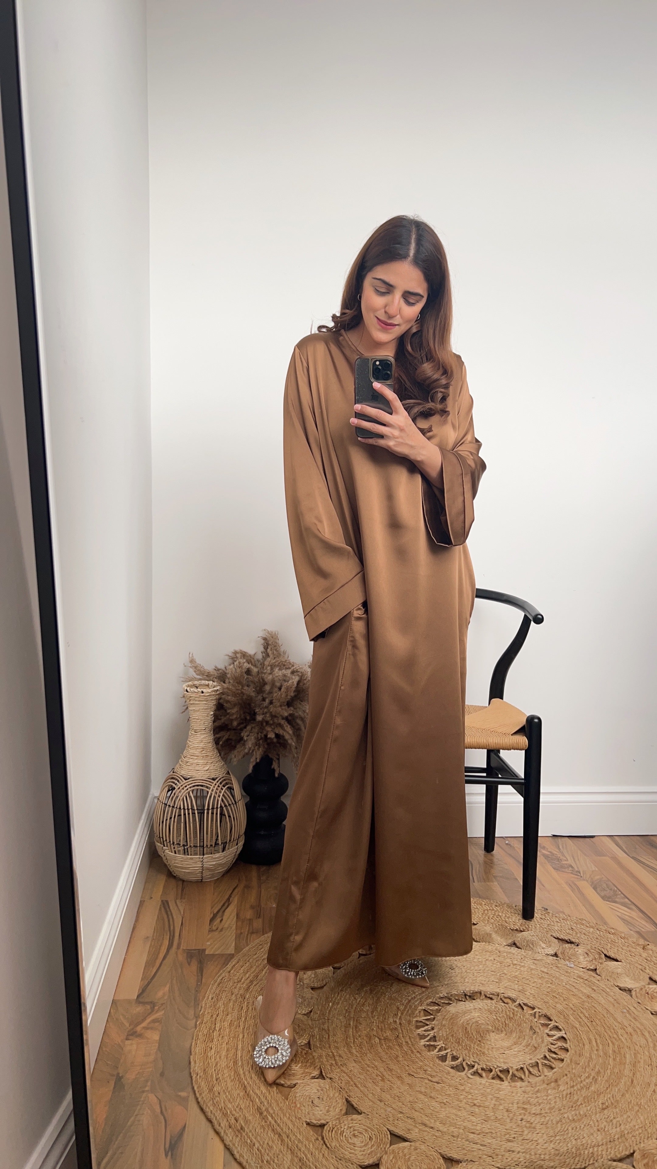 Silaah dress in bronze – Fash Focused