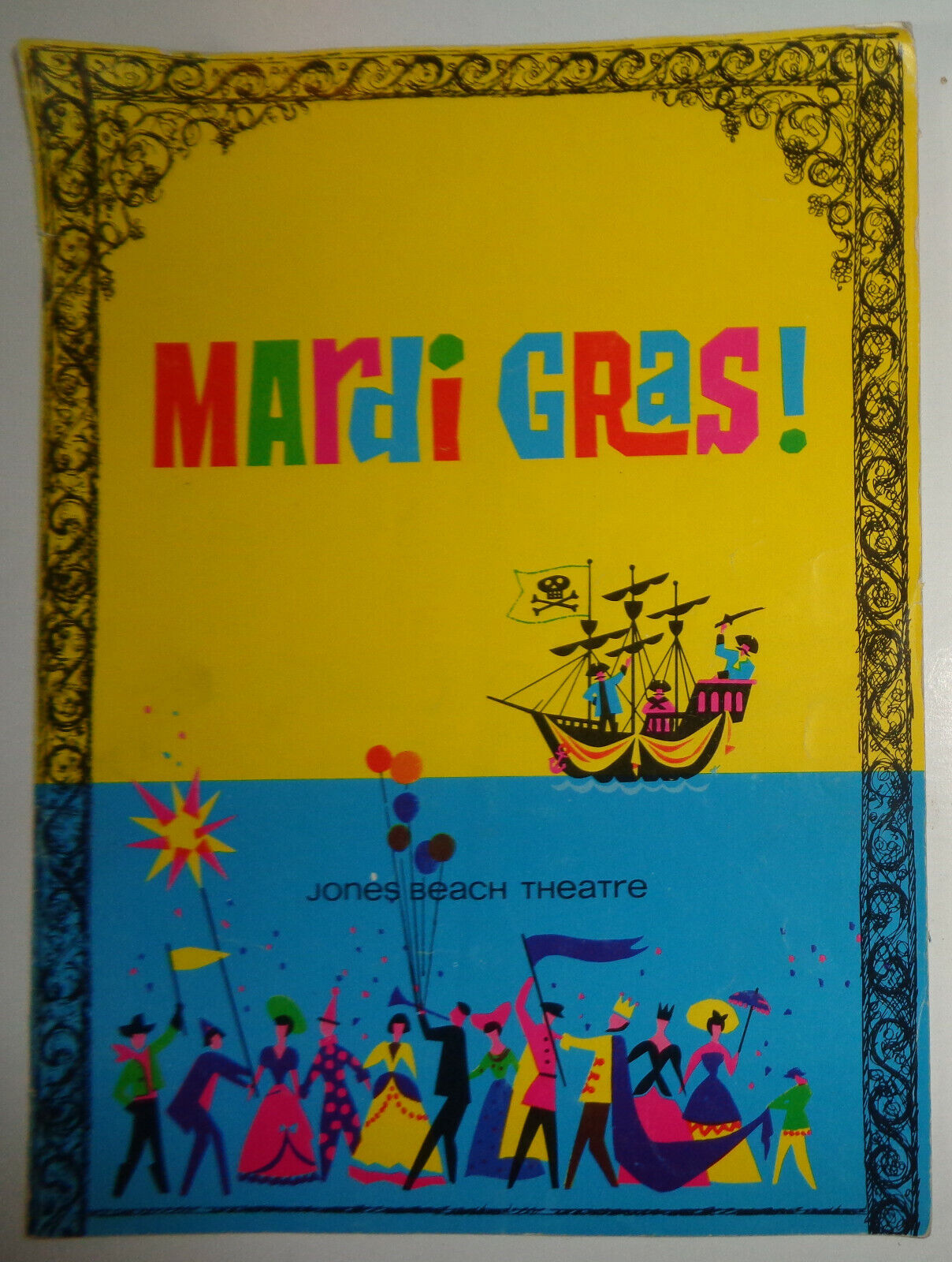 Guy Lombardo presents MARDI GRAS! - SOUVENIR PROGRAM - 1961 Jones Beach Theatre
