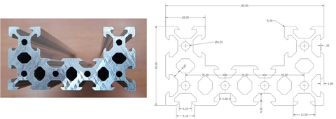 C-Beam Heavy Engineering Drawings