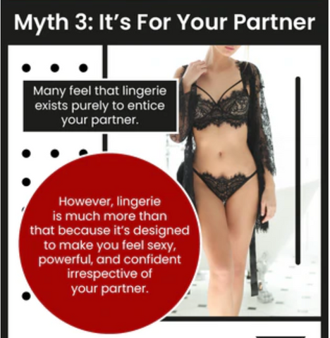 MYTH 3: Corsets and push-up bras are always uncomfortable and unhealthy at losangeleslingerie.com