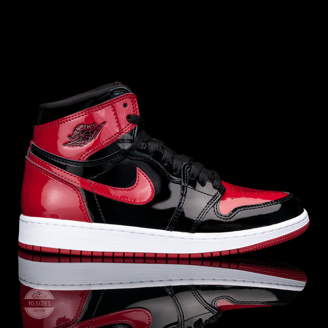 AIR JORDAN 1 RETRO HIGH OG 'PATENT BRED' – SNKRIZE