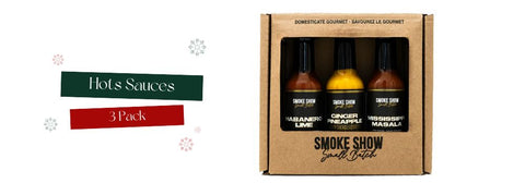 Smoke Show 3 Pack of Hot Sauces Don't Be Chy Boutique