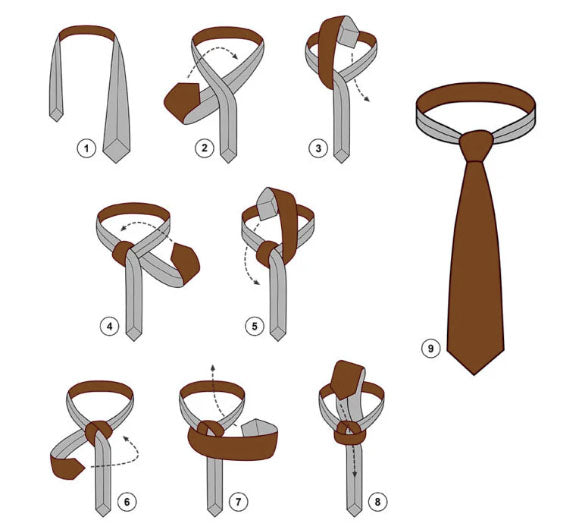 How to Tie a Necktie – Hisdern