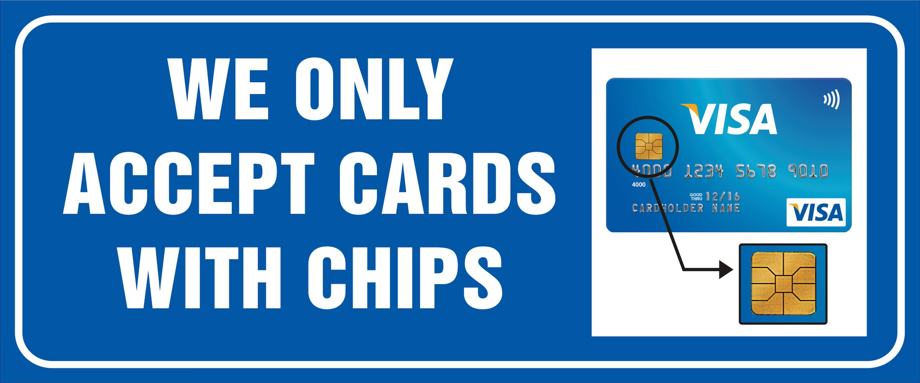 Wake Chipped card