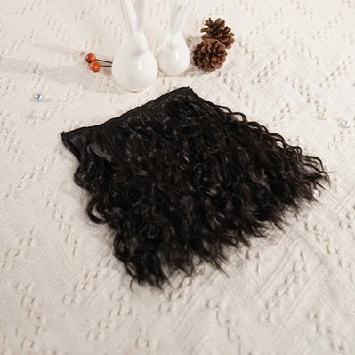 20cm Cotton Doll Wig Bun Hair and Pony Hair – 42shops