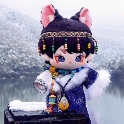 He Le Chinese Ancient Style Cute Cotton Doll