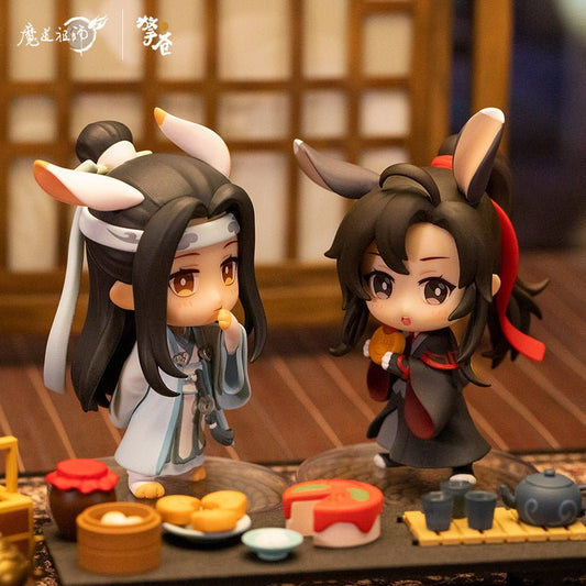 Mo Dao Zu Shi Cang Mei Er Chibi Wei Wuxian and Lan Wangji Lotus Boat  Individual Can Badge Wei Wuxian