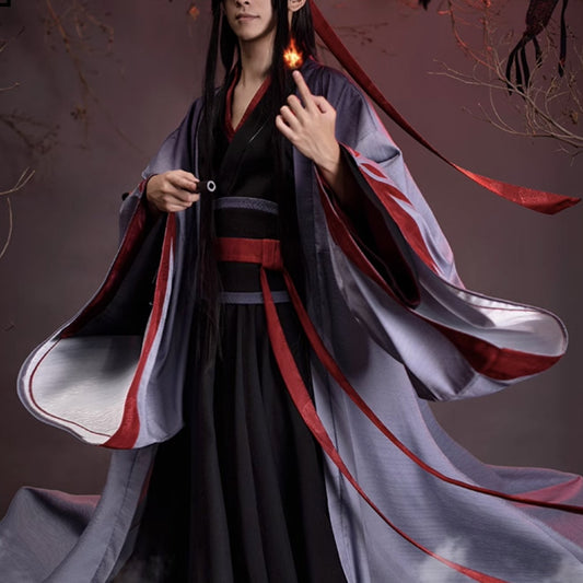 The Grandmaster of Demonic Cultivation Mo Dao Zu Shi Distant Snow and Cold  Frost Song Lan Song Ziche Cosplay Costume