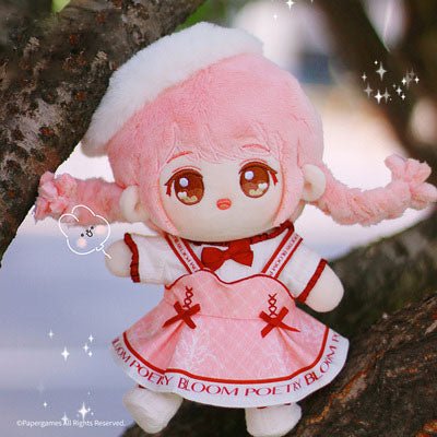 Cute 20cm Cotton Doll Pink Little Fox