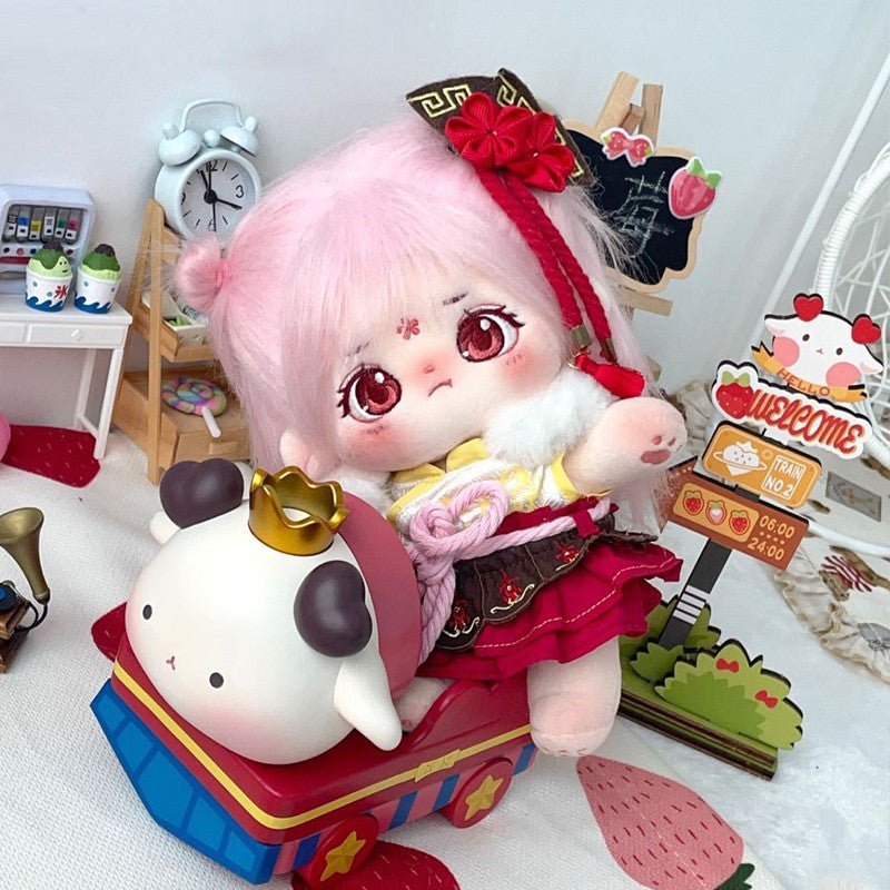 Shan Bao Cotton Doll and Doll Clothes Set - TOY-PLU-54101 - Strawberry universe - 42shops