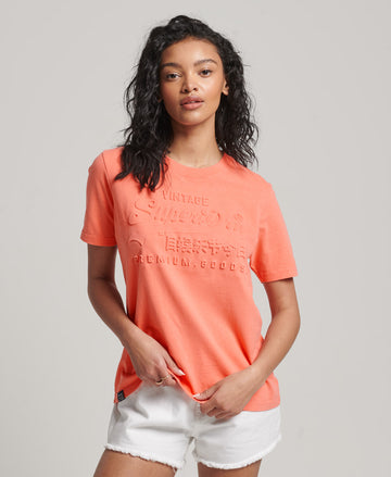 Lucky Brand Vintage Lucky Brand Y2K Orange Women's Shirt Size