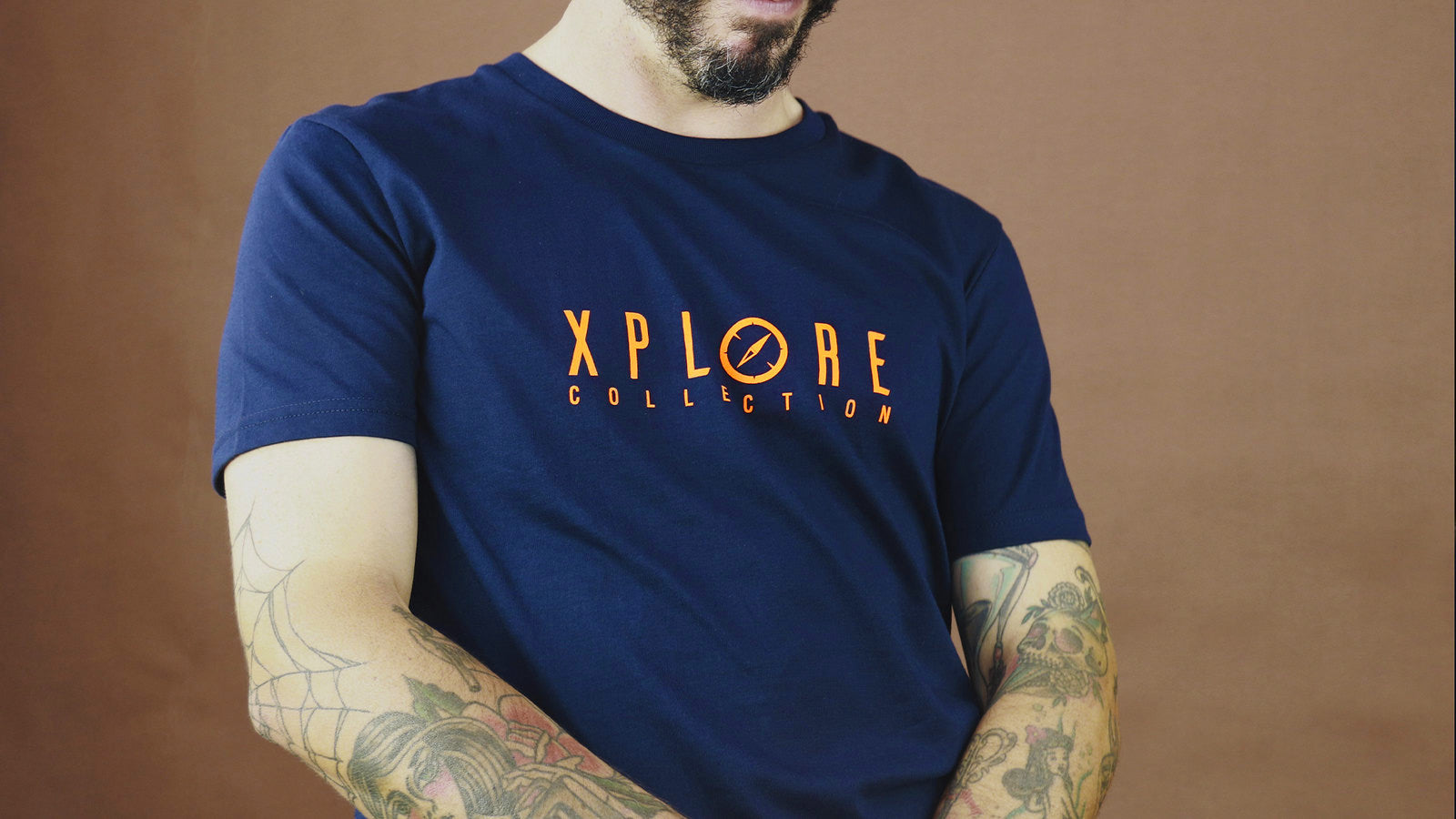 Xplore Navy T-Shirt Camiseta Casual coleccion Gsport