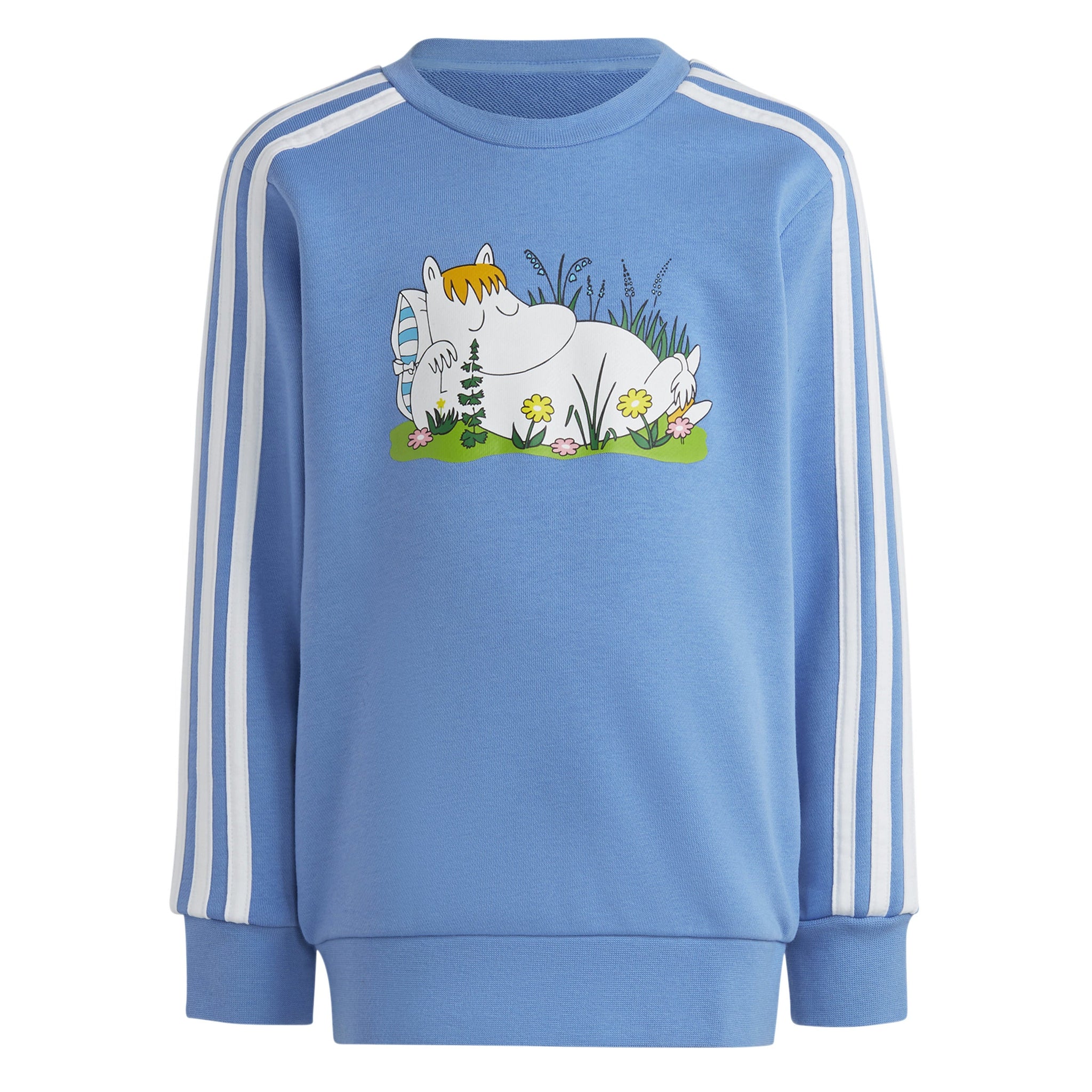 ADIDAS CREW SET ﾌﾞﾙｰﾌｭｰｼﾞｮﾝJ130 - MOOMIN