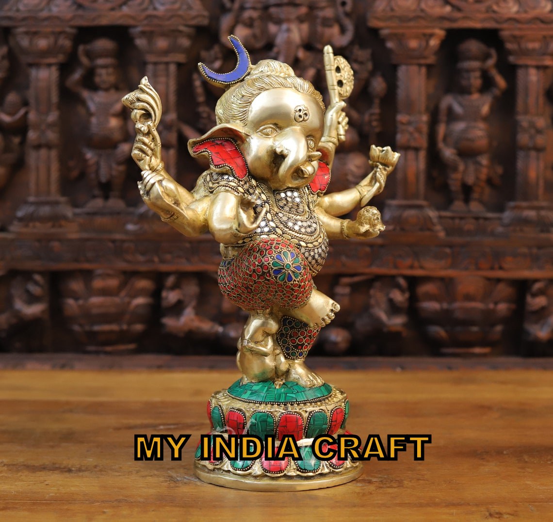 bal ganpati idol for gifting fast delivery to usa – Amba Handicraft