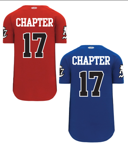 Official Chapter 17 Hockey Jersey - Black - 2023 Text logo – chapter17