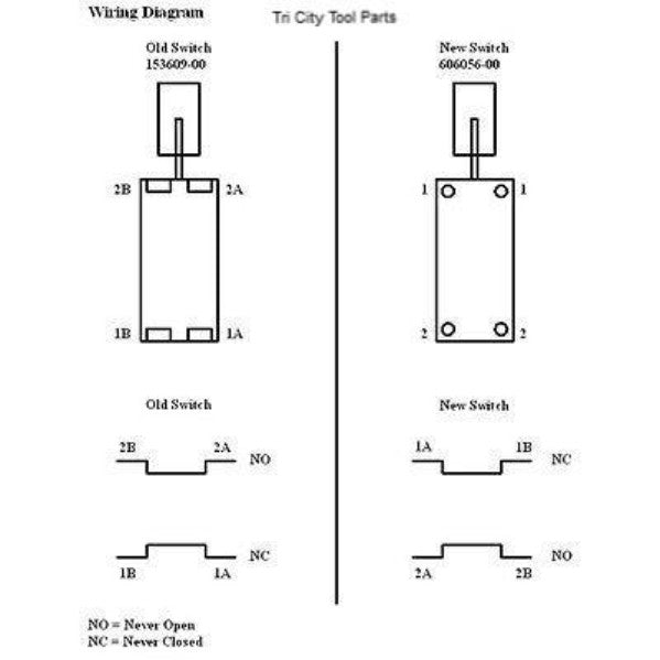 153609-00 Sub To 606056-00 Miter Saw Switch for DEWALT ... de walt compressor wiring diagram 