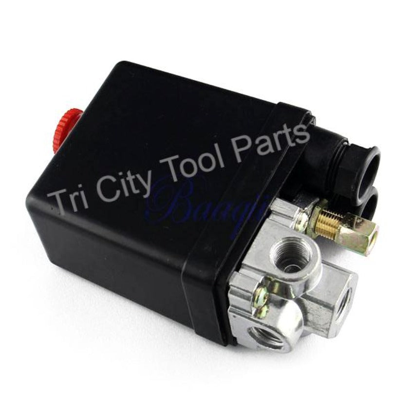 201806GS Air Compressor Pressure Switch 95 / 125 PSI  Troy Bilt / Brute - Tri City Tool Parts, Inc.