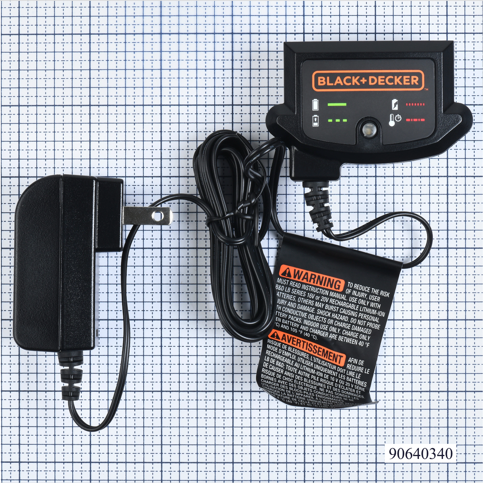 Black & Decker 16V 20V Lithium Battery Charger