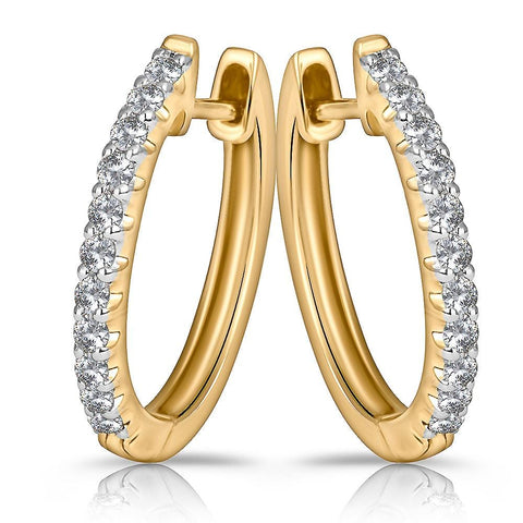 Buy Yellow Gold Earrings for Women by Pc Jeweller Online | Ajio.com