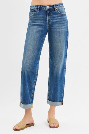 Mid Rise Boyfriend Jeans - shopDylanJ.com