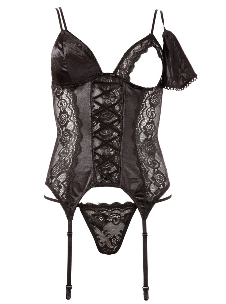 Basque & Thong Set – The Black Room Las Vegas