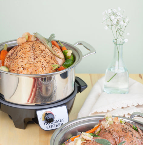 stainless steel slow cooker