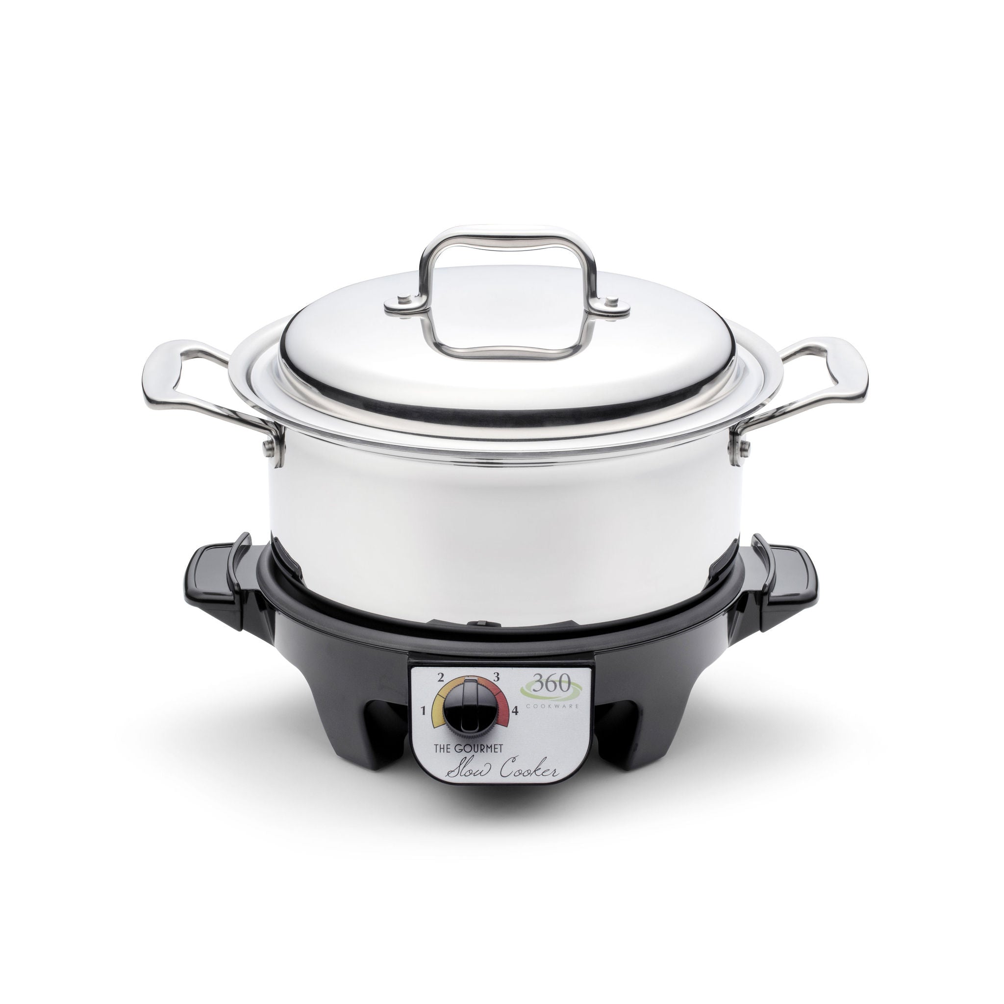 4 Quart Slow Cooker Set 360 Cookware 