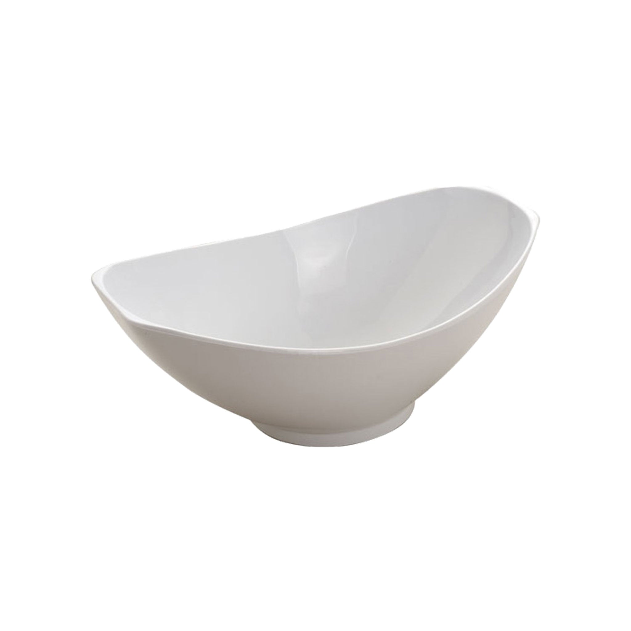 White Salad Bowl