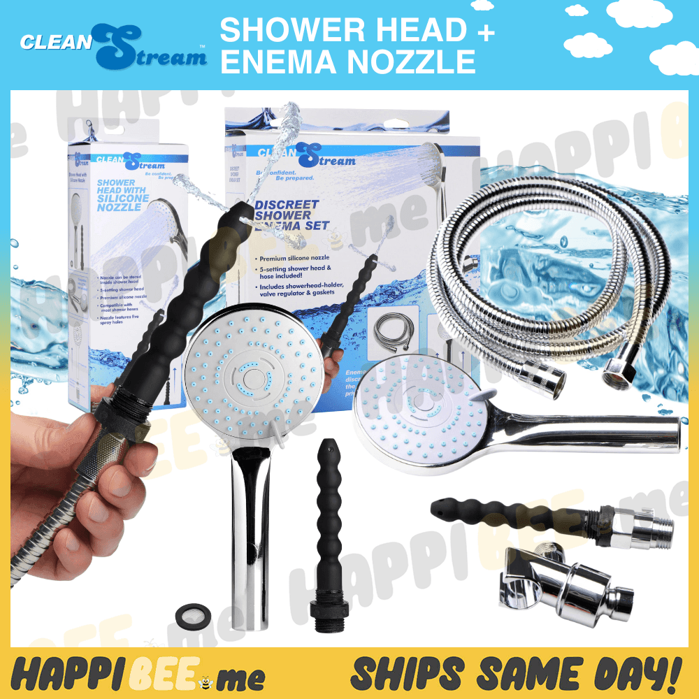 CleanStream Discreet Shower Enema Set