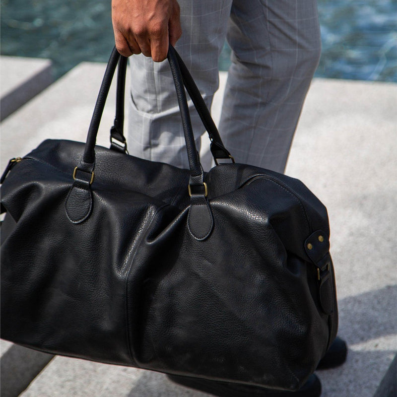 Travel Vegan Leather Duffle Bag