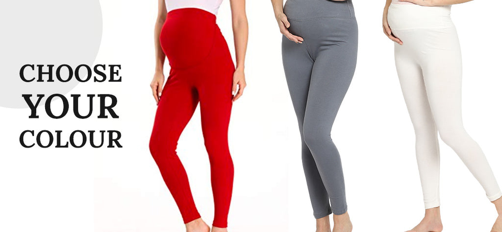 We put four maternity leggings to the test 👀 Let us know what