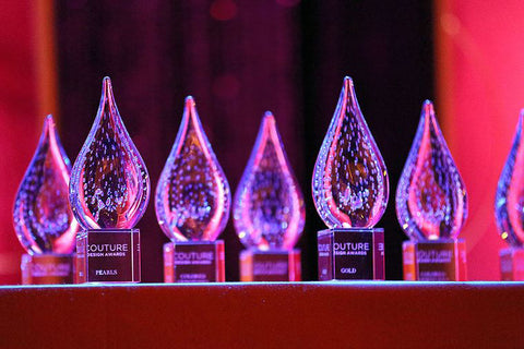 Photo of Couture design award trophies 