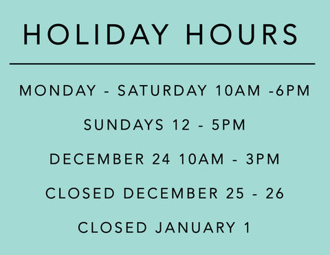 Holiday hours for Fox's Seattle 2018