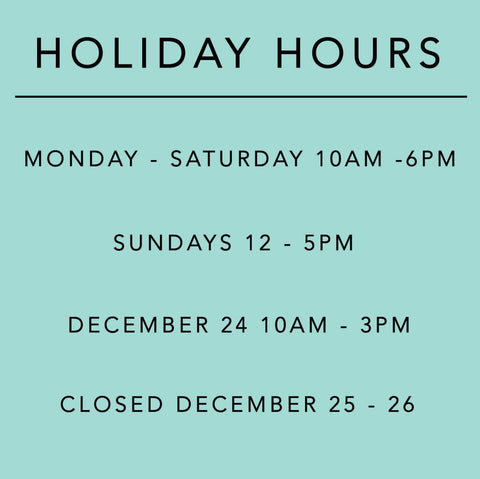 Holiday Hours for Fox's Seattle 2019