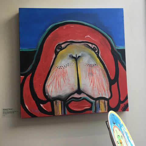 Walrus painting.