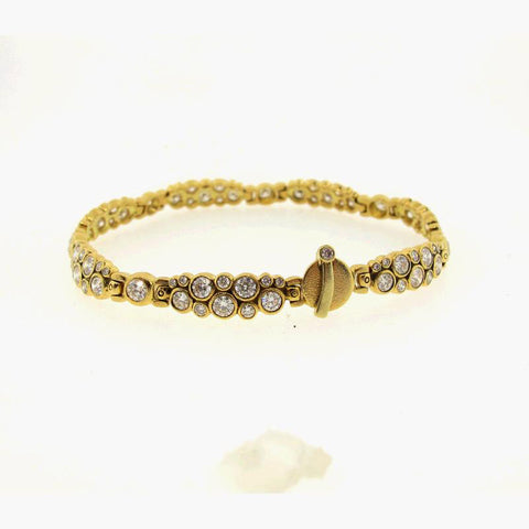 Alex Sepkus 18K yellow gold diamond bracelet