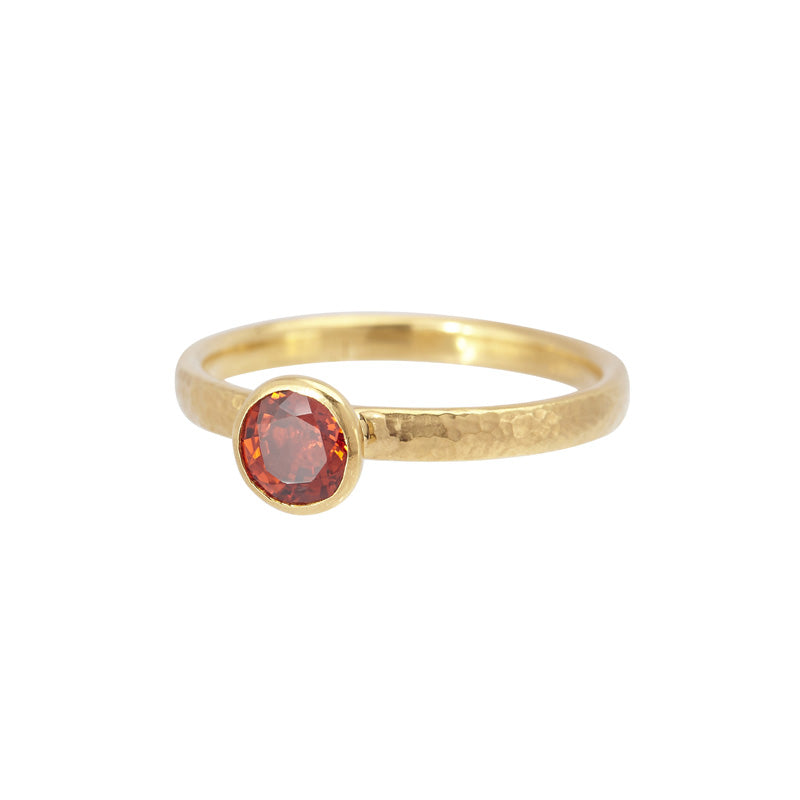 Gurhan One-of-a-Kind Orange Sapphire Ring