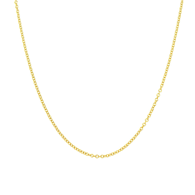 Lauren Newton 18K Yellow Gold Cable Chain - 18 Inch