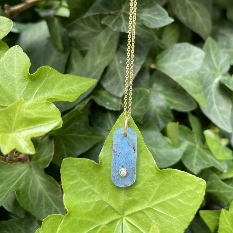 Lauren Newton Labradorite Gem Tab Charm