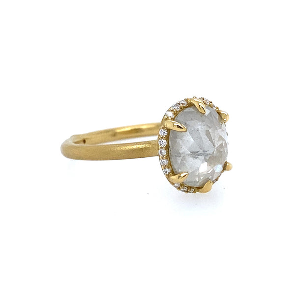 SIGNATURE PETAL HALO RING – Samantha Louise Jewelry