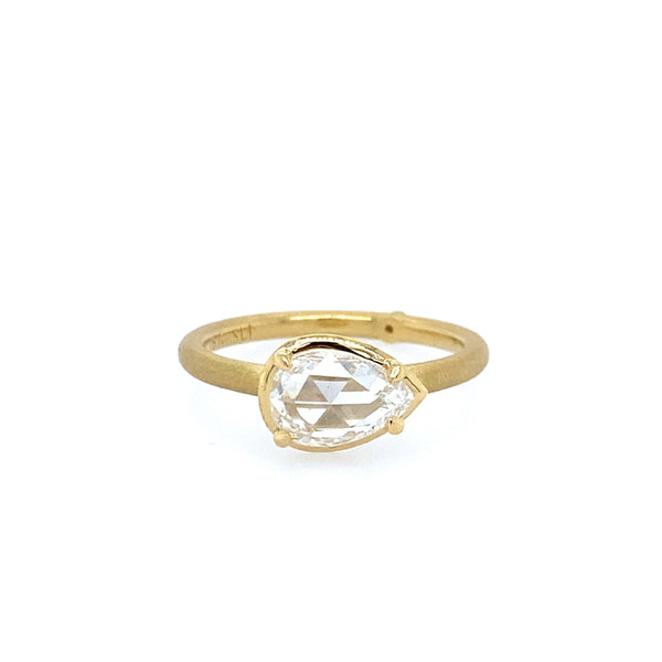 Bayco Jewels Oval Rose Cut Diamond Ring