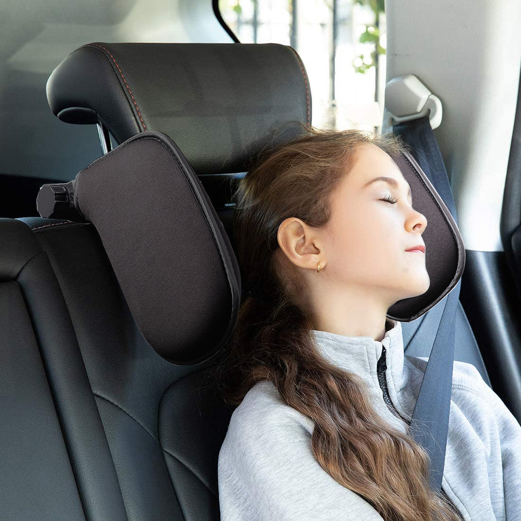 Adjustable Soft Velvet Car Seat Headrest Pillow Head Neck Support Car –  eastyard.com