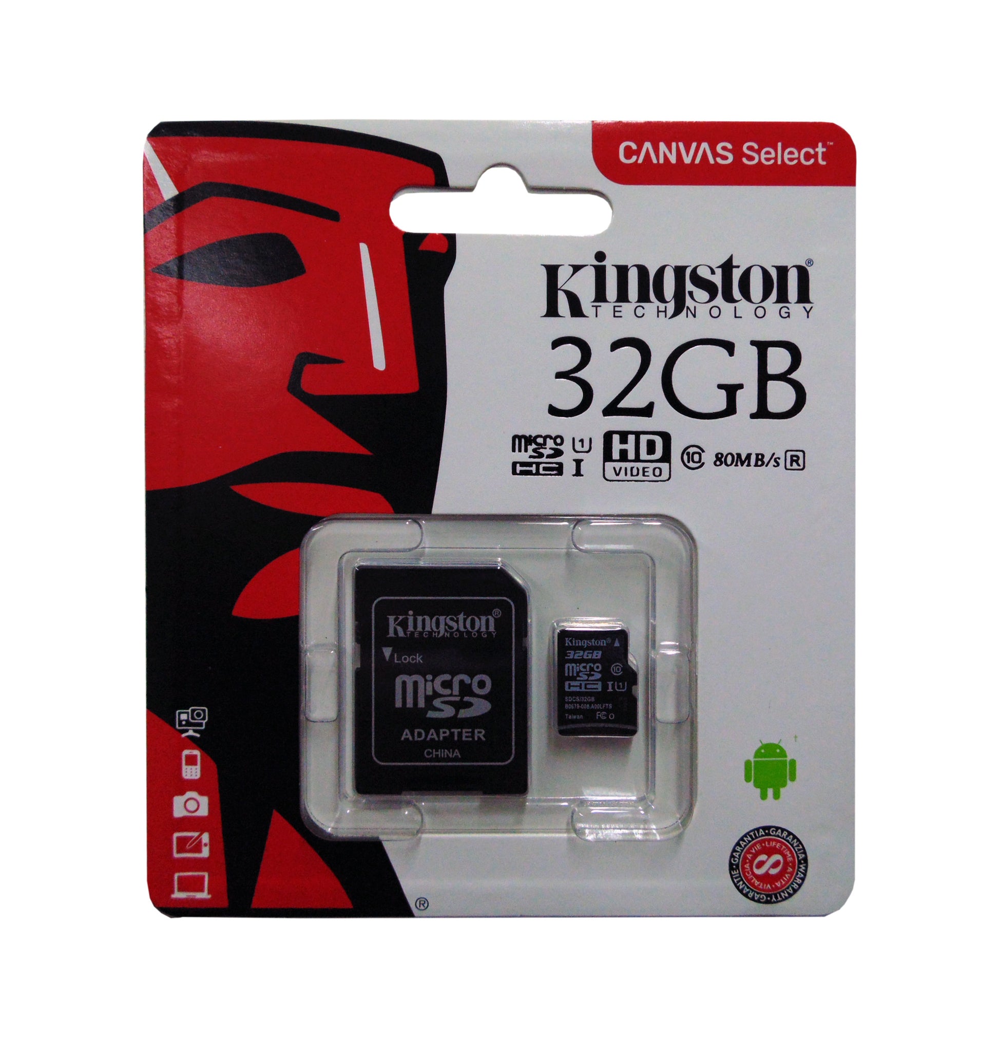 Sherlock Holmes Rama Ministro Memoria Micro SD Kingston SDHC 32GB Clase 10 con adaptador – Beacon212
