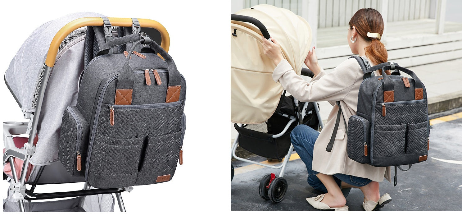 Sac a dos a langer sur le dos ou sur la poussette
