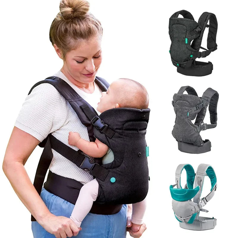 mannequin avec un porte bébé ergonomique